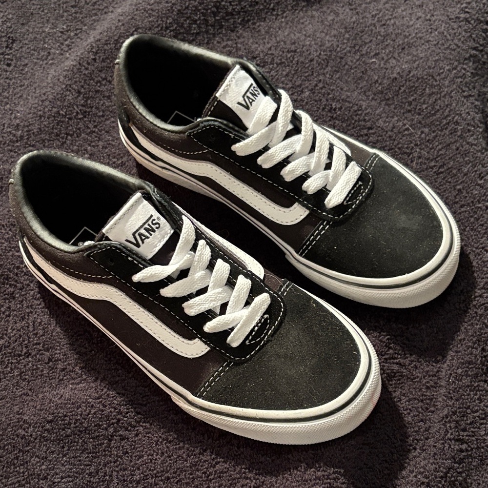 Vans Classic Black and White Low-Tops